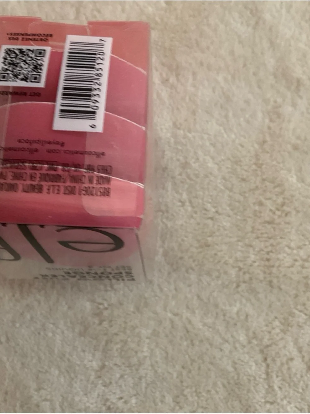 ELF Pink Pillow Puff Concealer Sponge Set of 3